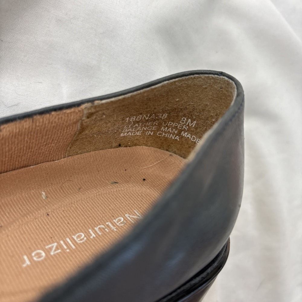 Naturalizer Celeste Women's 8 Blue Leather‎ 186NA38 Comfort Shoes - Picture 9 of 11